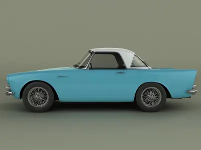 Sunbeam Alpine Series 1 3D model