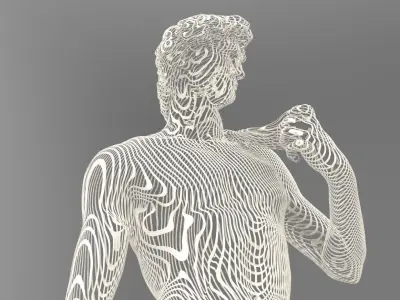 David statue 3D model