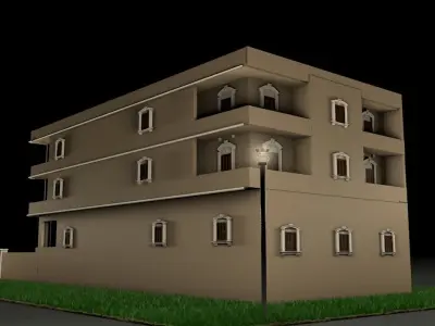 Arab house 3D model