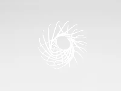 Abstract Shape v2 002 Low-poly 3D model