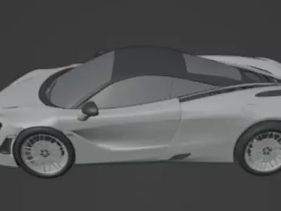 Cars Mclaren 720s 3D model