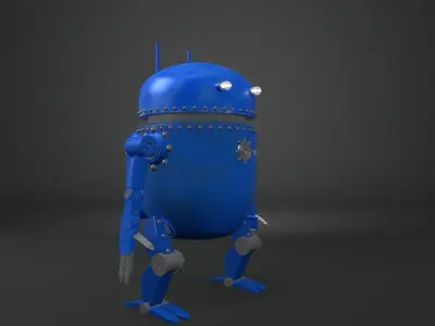 Mini Robot Explorer Free 3D model