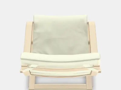 POANG Sessel Low-poly 3D model