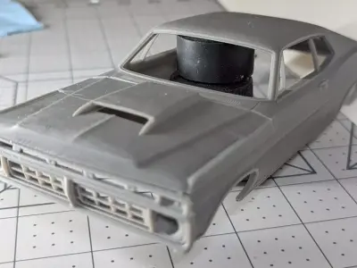 68 Galaxie with truck front end 3D print model