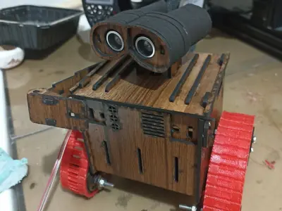 wall E Robot 3D print model