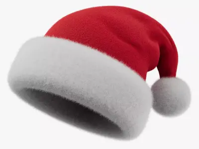 Santa hat 3D model
