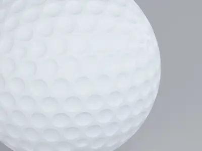 Golf ball 3D model