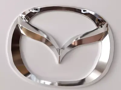 mazda logo 3D model V2