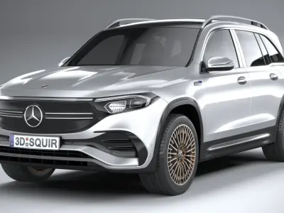 Mercedes-Benz EQB 2022 3D model