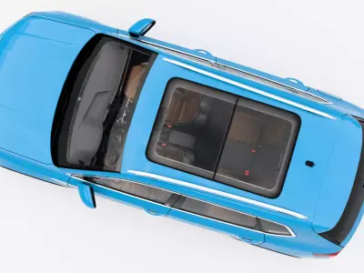 Volkswagen Tharu 280 TSI 2021 Low-poly 3D model