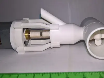 MJS 2002-18 Bow Thruster 18mm for scale model boats 3D print model