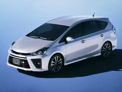 Toyota Prius Alpha GR Sport 2020 3D model