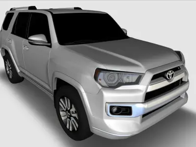 Toyota 4Runner Limited 2014 3D model