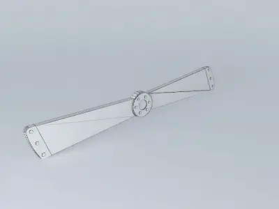 Monomotor propeller Decoration Item Free 3D model