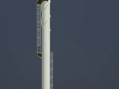 Industrial building 2023-0006 3D model