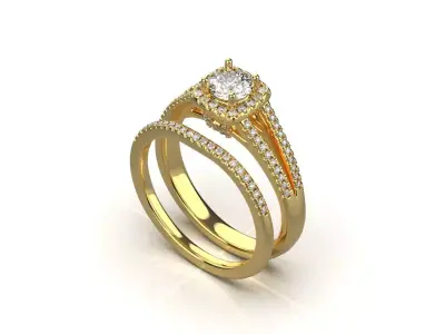 ring code 246 3D print model