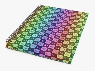 Notebook 002 3D model