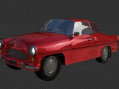 Skoda Felicia 1930 3D model