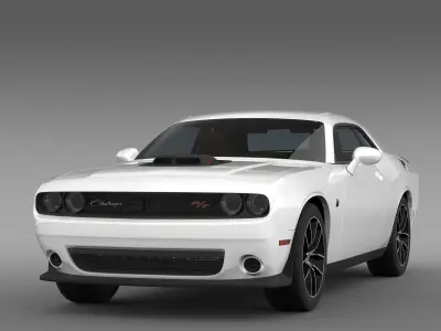 Dodge Challenger 392 HEMI Scat Pack Shaker LC 2015 3D model