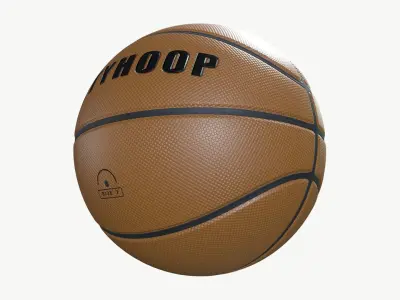 Basketball 3D model 7