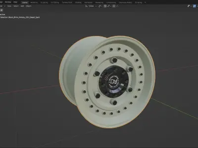 Black Rhino Armory Desert Sand 3D model