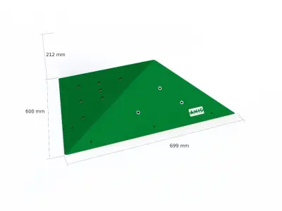 Rock Climbing Boulders - Axis asymmetrical 2  3D model