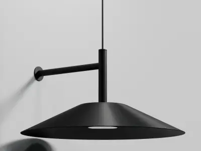 LEDS C4 H LED pendant and wall LIGHT Low-poly 3D model