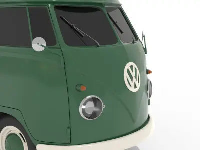 Volkswagen Transporter T1 - Pickup 3D model