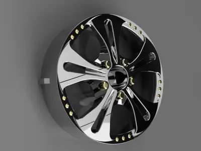 1-10 Scale RC Drift Wheel MST Insert Pack 3D print model