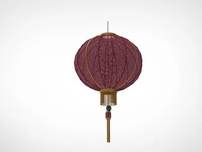 lantern O chinese 3D model