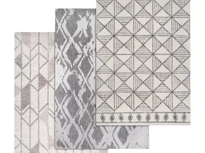 Rug Set 573 3D model