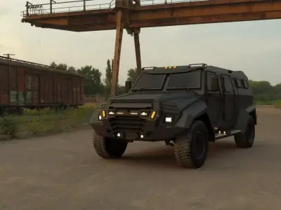 Inkas sentry civilian 2020 low poly Low-poly 3D model