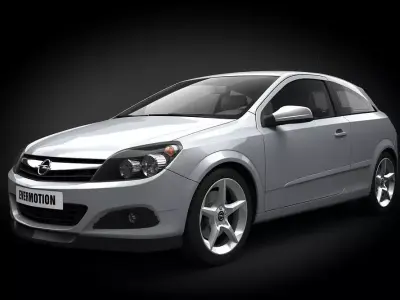 opel astra 3D model
