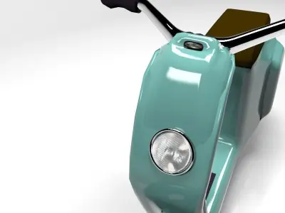 Scooter 3D model by Milena-Ovanesyan from CGTrader