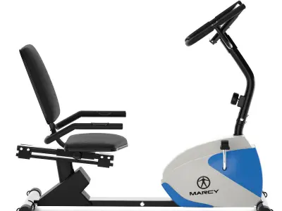 Gym-Tools-Fitness-Body-Building-set-16 exercise bike with mon... 3D model