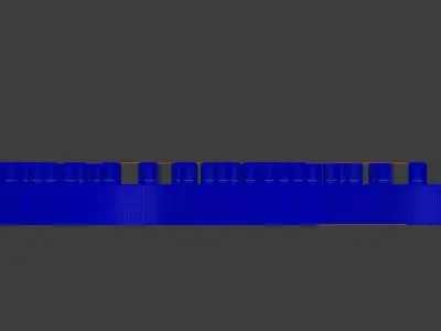 Diamond Letter S Pendant Gold Silver Platinum Luxury Jewelry 3D print model