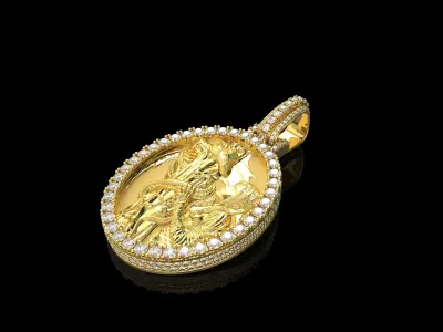 Gold N727 3D print model