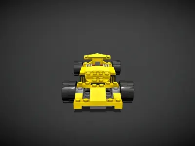 Lego Cool Car Racer 3D model