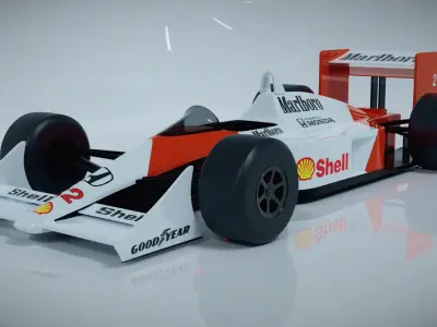 Mclaren Formula 1 3D model