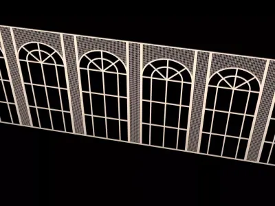 Metal Arch 3D model