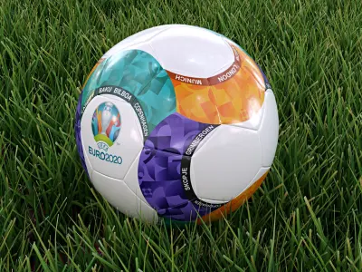 Soccer ball 3D model