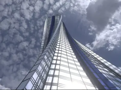 Cool Tower 3D model