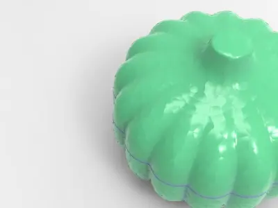 Kaap Storage Box Low-poly 3D model