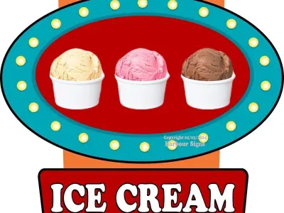  Low poly lovely 3D cartoon ice cream truck  Low-poly 3D model