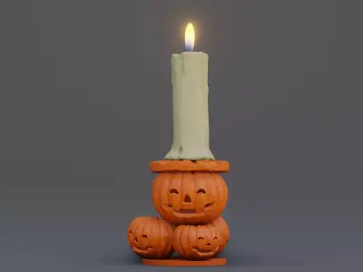 Jack Candlestick 3D print model