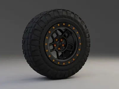 OFFROAD WHEEL 3D model