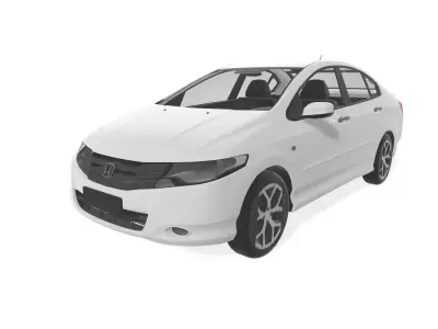 Honda City 2009 3D model