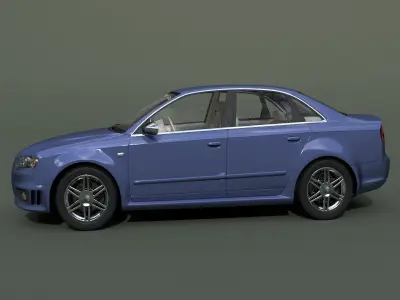Audi RS4 3D model