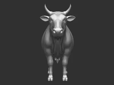 Farm Cow 3D model