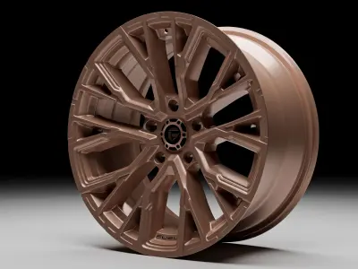 Fuel Rebar 5 Rim 3D model